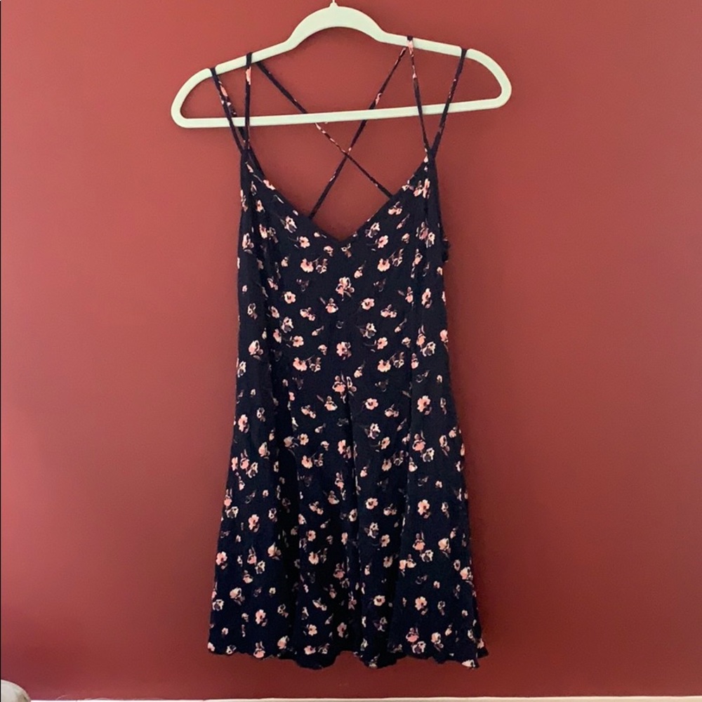Floral A line dress - American Eagle
